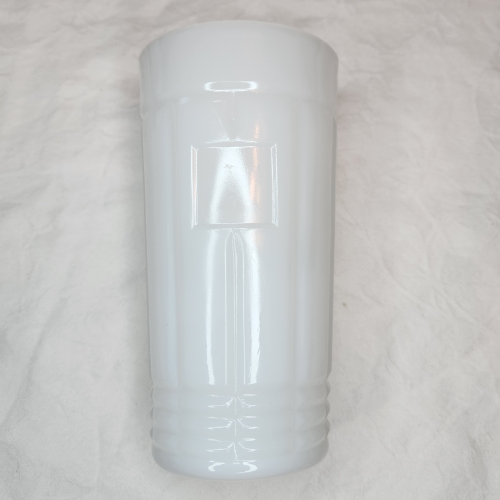 Vintage Milkglass Cup Bud Vase